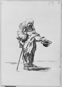 Beggar with a Staff in His Right Hand from the images of Spain album, 69 MET . Wikimedia commons source. 
